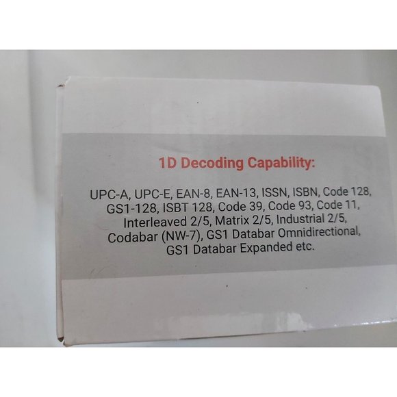 Tera Wireless 1D Laser Barcode Scanner - Picture 2 of 3